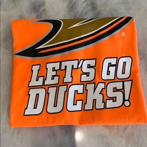 Ducks hockey orange shirt